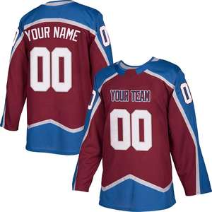 เสื้อกีฬาฮ็อกกี้น้ำแข็งออริจินัลทีมทั้งหมดเย็บติดเสื้อกีฬาแบบสั่งทำ - Product Image 2