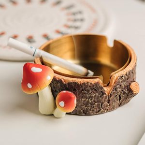 ที่เขี่ยบุหรี่สแตนเลสสำหรับผู้ผลิตที่เขี่ยบุหรี่ถาดเถ้าเรซินธรรมชาติ - Product Image 5