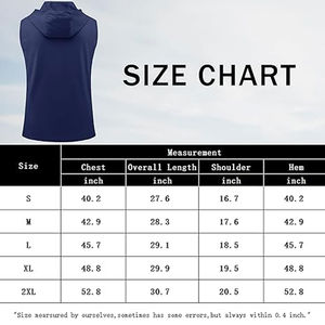 Hip Hop hommes sans manches t-shirt entraînement à capuche débardeurs unisexe coupé t-shirts sans manches sweats à capuche Gym Fitness Streetwear - Product Image 6