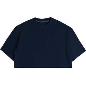 Camiseta Casual para Hombre de Alta Calidad, Transpirable, Ecológica, con Logotipo Bordado Personalizable en la Parte Delantera, Talla Grande, Lisa, 220 g/m², 100% Algodón - Product Image 4