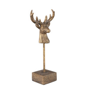 Venta caliente estilo moderno aluminio níquel Metal Bull escultura para el hogar sala de estar y oficina Mesa decorativa propósito - Product Image 6