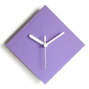 Patrocinador colorido Simple nuevo Circular de alta calidad de madera redondo contemporáneo Reloj de pared decoración de pared Reloj de pared - Product Image 1