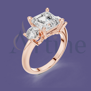 Anillo de ópalo 14K para mujer, piedra natal de octubre - Product Image 1