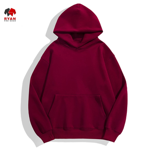 Sweat à capuche d'hiver personnalisé et élégant pour homme, style pull, logo personnalisé, coupe classique, ODM, polaire polyester/coton - Product Image 5