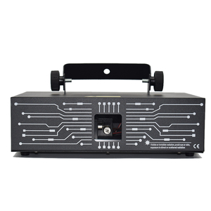 Haz de luz láser de animación a todo color RGB, luz láser DMX para fiestas de boda, DJ, discoteca, grandes espectáculos, para iluminación de escenario - Product Image 6