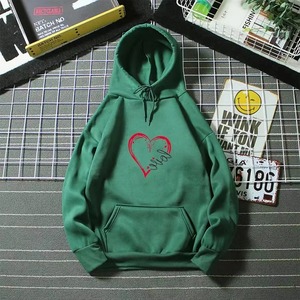 Fashion Sourcing Women Winter Long Oversized Hoodie Velour Fabric Streetwear Front Logo 100% Cotton Soft - Product Image 2