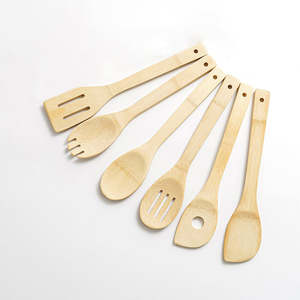 ชุดไม้ไผ่ไม้พายสำหรับทำอาหารจากเวียดนามชุดเครื่องครัวทำจากไม้ไผ่ - Product Image 4