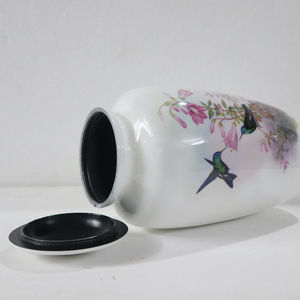 HHO ofrece urna de cremación de aluminio para adultos con impresión personalizada de calidad superior, recuerdo de artesanías de Metal duradero de India - Product Image 1