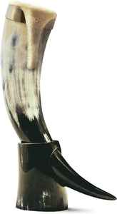 Corne à boire Viking polie écologique personnalisée de la meilleure qualité, artisanat naturel fabriqué à la main pour un restaurant à domicile inspiré - Product Image 6