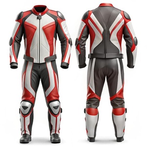 ชุดแข่งรถเสื้อกางเกงผ้าคาร์ดูราสีดำชุดมอเตอร์ไซด์แบบสั่งทำ - Product Image 3