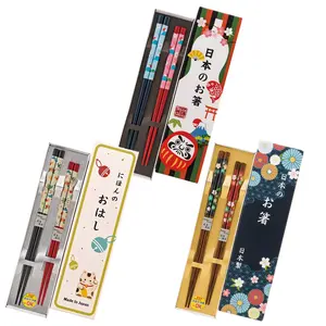 Bacchette set giapponese bacchette dal design semplice e carino regalo souvenir