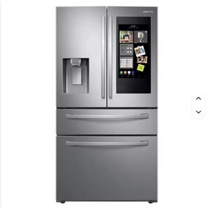 APPROVED SUPPLIER of TOP QUALITY 28 Cu ft 4 Foot French <b>Door</b> Refrigerator Touch <b>Screen</b> Stainless Steel - Product Image 1