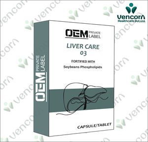 <b>Liver</b> Care Tablets 03 Featuring Soybeans Phospholipids Designed For White Labelling And Nutraceutical Third Party - Product Image 3