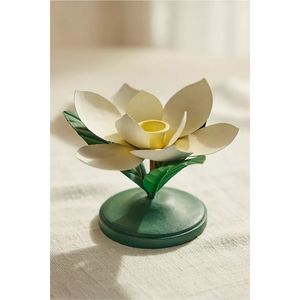 Candelabro de Metal Hecho a Mano con Forma de Trampa para Moscas de Venus, Decoración de Planta Carnívora, Centro de Mesa Botánico Único, Decoración de Boda - Product Image 4