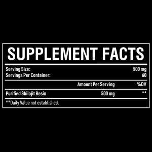 Extrait de Shilajit de qualité alimentaire supérieure avec acide fulvique, formule bien-être à absorption rapide en bouteille - Product Image 5