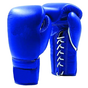 Gants de boxe professionnels MMA cuir PU Gel rembourré crochet boucle fermeture personnalisable vente en gros évacuation de l'humidité pour la main du poignet - Product Image 5