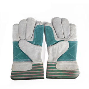 Gants de travail en cuir de qualité supérieure résistants à la chaleur de haute conception Gants de travail antistatiques antivibrations sans silicone sans poudre - Product Image 3