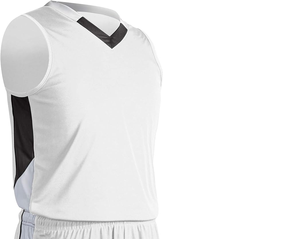 ชุดบาสเก็ตบอลสำหรับผู้ชายใส่กลับด้านได้ชุดบาสเก็ตบอลแห้งเร็วป้องกันแบคทีเรียป้องกันยูวีโพลีเอสเตอร์ออกแบบได้ตามต้องการ - Product Image 4