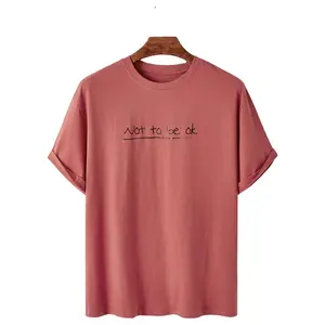 Nieuwe Aankomst Plus Size Mannen T-shirts Origineel Groothandel Custom Logo Print Shirt Unieke Ontwerp Tee Voor Mannen En Jongen