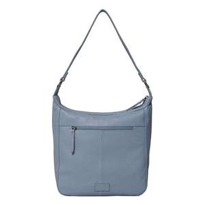 Sac Hobo Slouchy en cuir grainé bleu pastel de qualité supérieure style vintage haut fournisseur indien Saman Exportations - Product Image 2