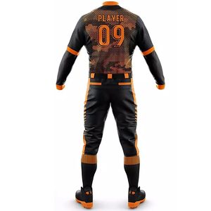 Camisetas de béisbol de alta calidad Nombre y número personalizados Tela transpirable y duradera - Product Image 6