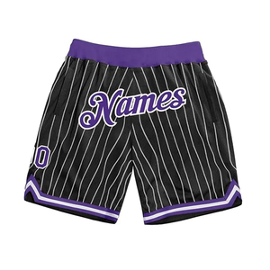 Shorts de basket-ball décontractés pour hommes de haute qualité avec poche, cordon de serrage, tissu en toile respirant et taille élastique - Product Image 3