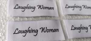 Etiquetas impresas con logotipo tejido a medida para diseñadores de ropa y diseñadores textiles para el hogar - Product Image 5