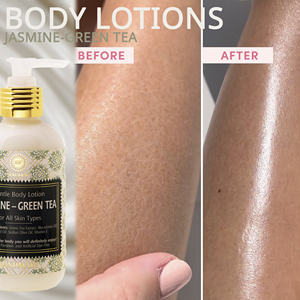 Lotion corporelle artisanale écologique fabriquée en UE, vente en gros, OEM, ODM, jasmin et thé vert, huiles naturelles lissantes - Product Image 6