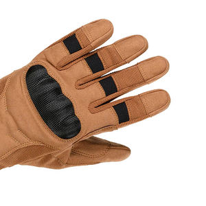 ถุงมือยุทธวิธีแบบเต็มนิ้วสีทึบถุงมือยุทธวิธีออกแบบได้ตามต้องการ - Product Image 6