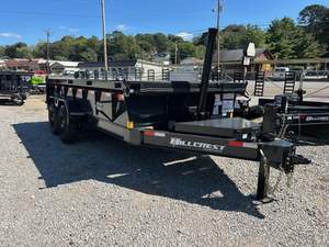 Nuevo Remolque Agrícola de Volteo 7X16 de 14K con Rampas Tubulares Reforzadas y Gato Hidráulico - Product Image 3