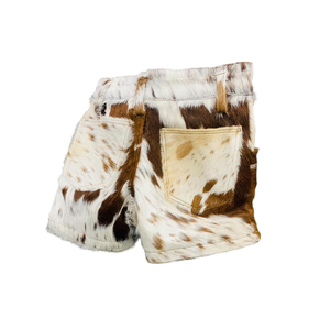 High Quality Solid Casual Cowhide <b>Shorts</b> for <b>Men</b> <b>Elastic</b> Waist Breathable & Quick Dry <b>Shorts</b> - Product Image 4