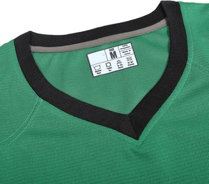 Top <b>Cheap</b> Men's Soccer Uniform Wholesale Direct Factory Custom V-neck Jersey Personalized Team Kits Breathable Quick Dry Fabric - Product Image 4