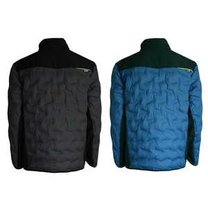 Veste matelassée d'hiver haute en vente en gros Manteau rembourré zippé Vêtements d'extérieur chauds et légers pour hommes et femmes - Product Image 6