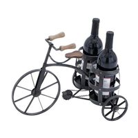 Artisanat unique pour table déco Style Rikshaw support de bouteille de vin accessoires de bar présentoir de table support de bouteille de comptoir