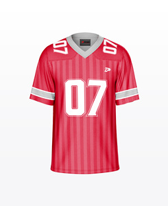 Maillot de football américain respirant en gros, numéro et nom personnalisés - Product Image 1