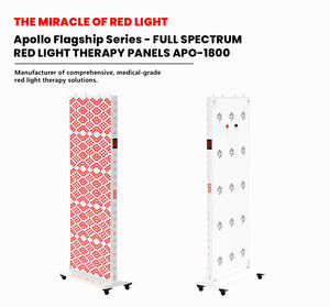 GLPE APO-1800 Staande Volledige Lichaams Rood Licht Therapie Paneel Machine 7 Golflengten Infrarood LED SPCC Materiaal Pijnbestrijding Thuisgebruik - Product Image 4