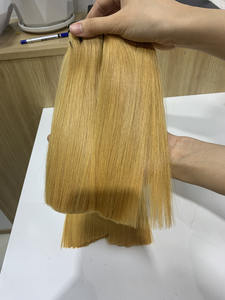 Paquets d'or de trame droite d'os vietnamiens de haute qualité avec fermeture frontale prix de gros extensions de cheveux humains - Product Image 3