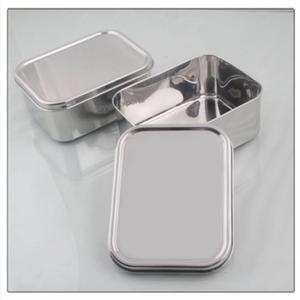 Fiambrera Bento de acero inoxidable de grado alimenticio duradera 1-3L apto para lavavajillas para niños adultos comidas de viaje precio al por mayor - Product Image 2