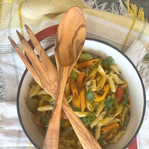 Ensemble de couverts en bois taille personnalisée, cuillères au fini naturel pour mariage, hôtel, ustensiles de table et d'ustensiles de cuisine - Product Image 6