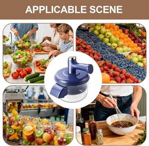 مقشرة عنب كهربائية أوتوماتيكية جديدة، أداة مطبخ ذكية وآمنة لتقشير الخضروات، قابلة للتعديل ولاسلكية - Product Image 4