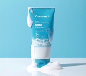 Detergente vegano (1 fase di olio di schiuma Multi-pulizia per la pelle sensibile dalla Corea, schiuma detergente a bassa irritazione con olio d'oliva 66% - Product Image 5