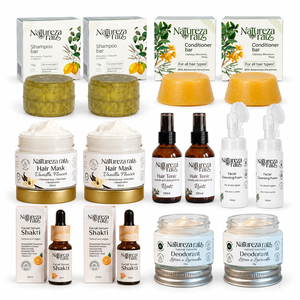 Natureza Raíz Ritual Doble Completo – Set de Cuidado para Cabello, Piel y Cuerpo de 14 Piezas, 2 de Cada Producto - Product Image 1