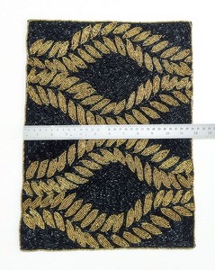 Mantel Individual Bordado a Mano con Cuentas de Semillas, Ecológico, Decoración para el Hogar, Hecho a Mano en India, Personalizable - Product Image 6