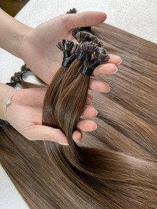 Color # 2 Extensiones de Cabello Humano Vietnamita Virgen Remy 100% con Punta Plana y Doble Trama, Sin Caída, Entrega Rápida - Product Image 2