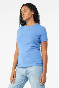T-shirt unisexe à manches courtes en jersey pour femme, uni, coupe classique, écologique, printemps/été - Product Image 4