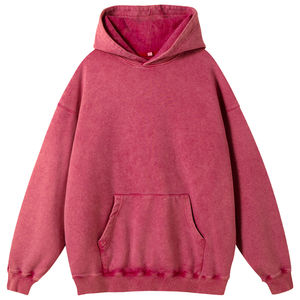 Wholesale OEM Customized Men's Pullover <b>Hoodies</b> <b>Lightweight</b> Design in Solid Color for Winter Plain Dyed <b>Hoodies</b> - Product Image 1