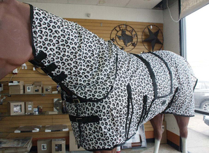 अनुकूलित डिजाइन शीतकालीन घोड़ा अच्छी गुणवत्ता 100% पॉलिएस्टर जलरोधक नायलॉन के साथ पॉलिएस्टर वाटरप्रूफ - Product Image 3