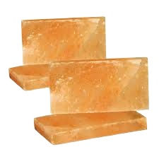 Venta al por mayor de alta calidad, placa de cocina de sal del Himalaya, bandeja de forma cuadrada, bloque de sal para parrilla de barbacoa, técnica tallada - Product Image 3