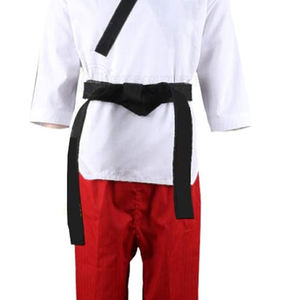 Fabricant professionnel d'équipements d'arts martiaux, ensembles d'uniformes de Taekwondo, vêtements de compétition, 100% coton, respirant, séchage rapide, haute qualité - Product Image 6