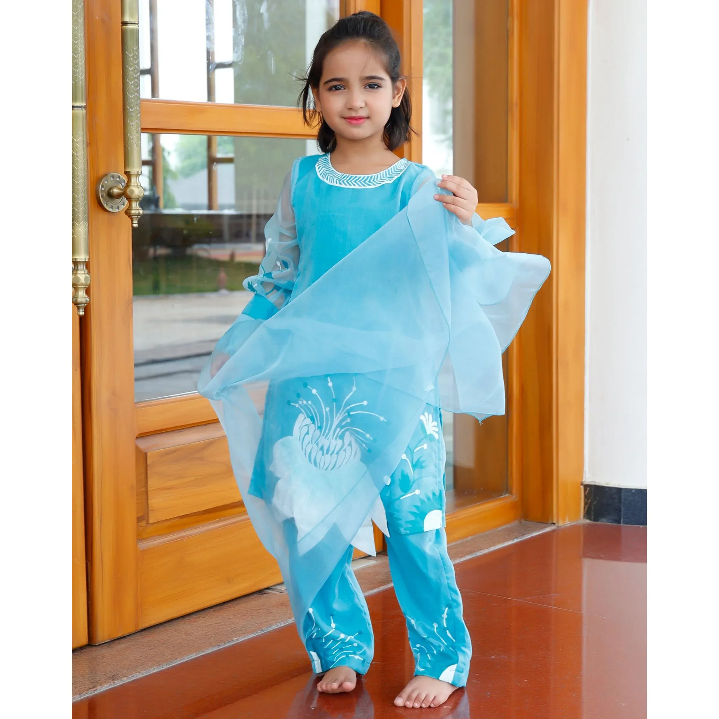 Kids Aqua Blue Thread & Button Pakistani Dress Set Indian Ethnic Wear Satin Lehenga Choli Salwar Festivals Celebrations| Alibaba.com Kids Aqua Blue Thread & Button Pakistani Dress Set Indian Ethnic Wear Satin Lehenga Choli Salwar Festivals Celebrations| Alibaba.com